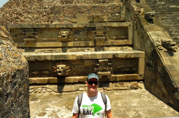 Teotihuacán - Templo da Serpente Emplumada