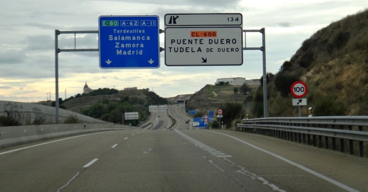 No caminho de volta à Portugal, quase em Salamanca